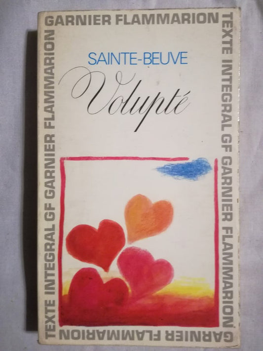 Volupté Sainte-beuve