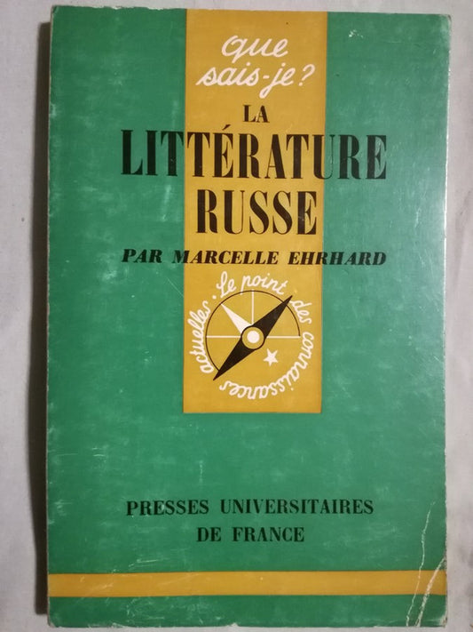 La Littérature Russe Erhard, Marcelle