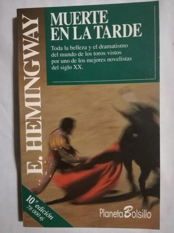 Muerte En La Tarde Hemingway, Ernest