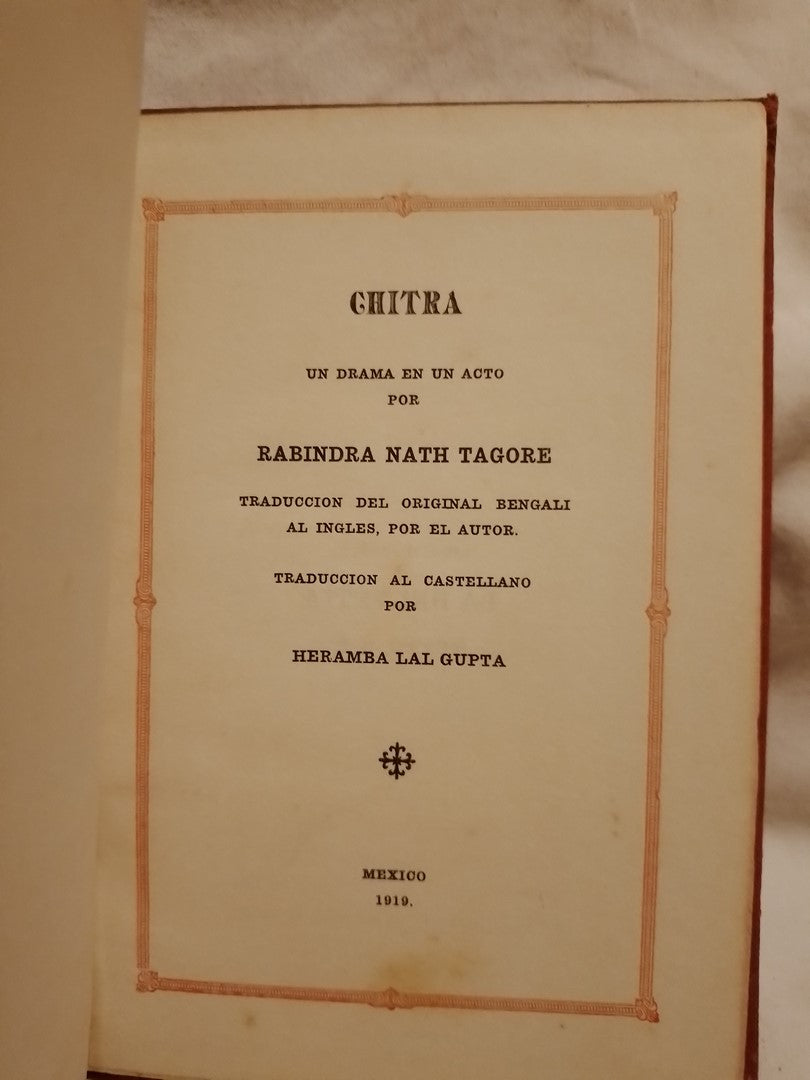 Chitra / Tagore, Rabindranath