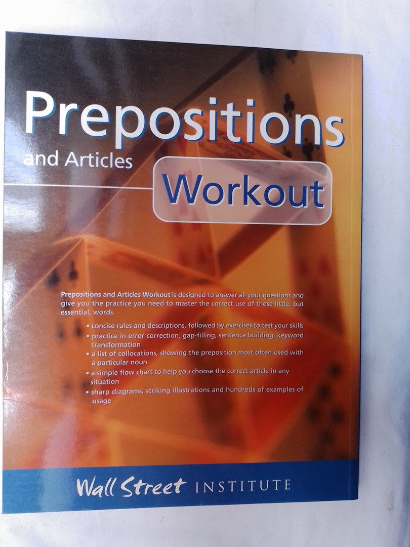 Workout Prepositions And Articles / Currin , Dominic