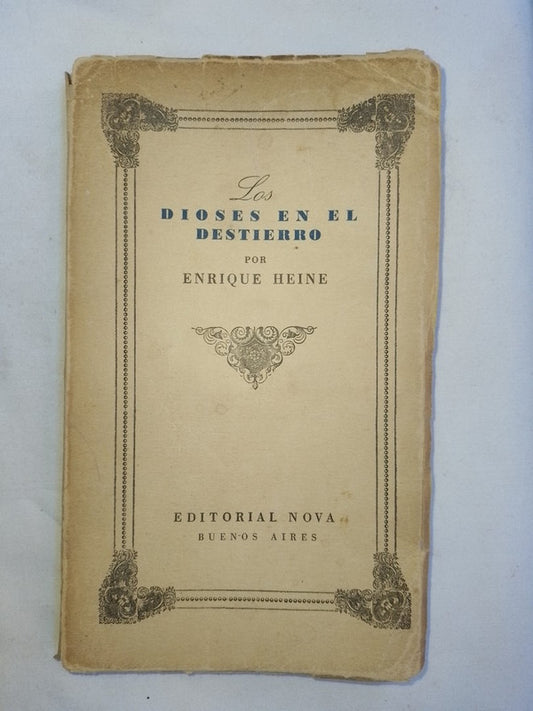 Los Dioses En El Destierro / Heine, Enrique