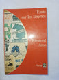 Essai Sur Les Libertés / Aron, Raymond