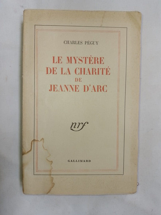 Le Mystère  De La Charité De Jeanne D'arc / Péguy, Charles