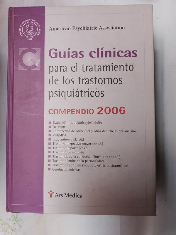 Guías Clínicas Tratamiento De Los Trastornos Psiquiátricos