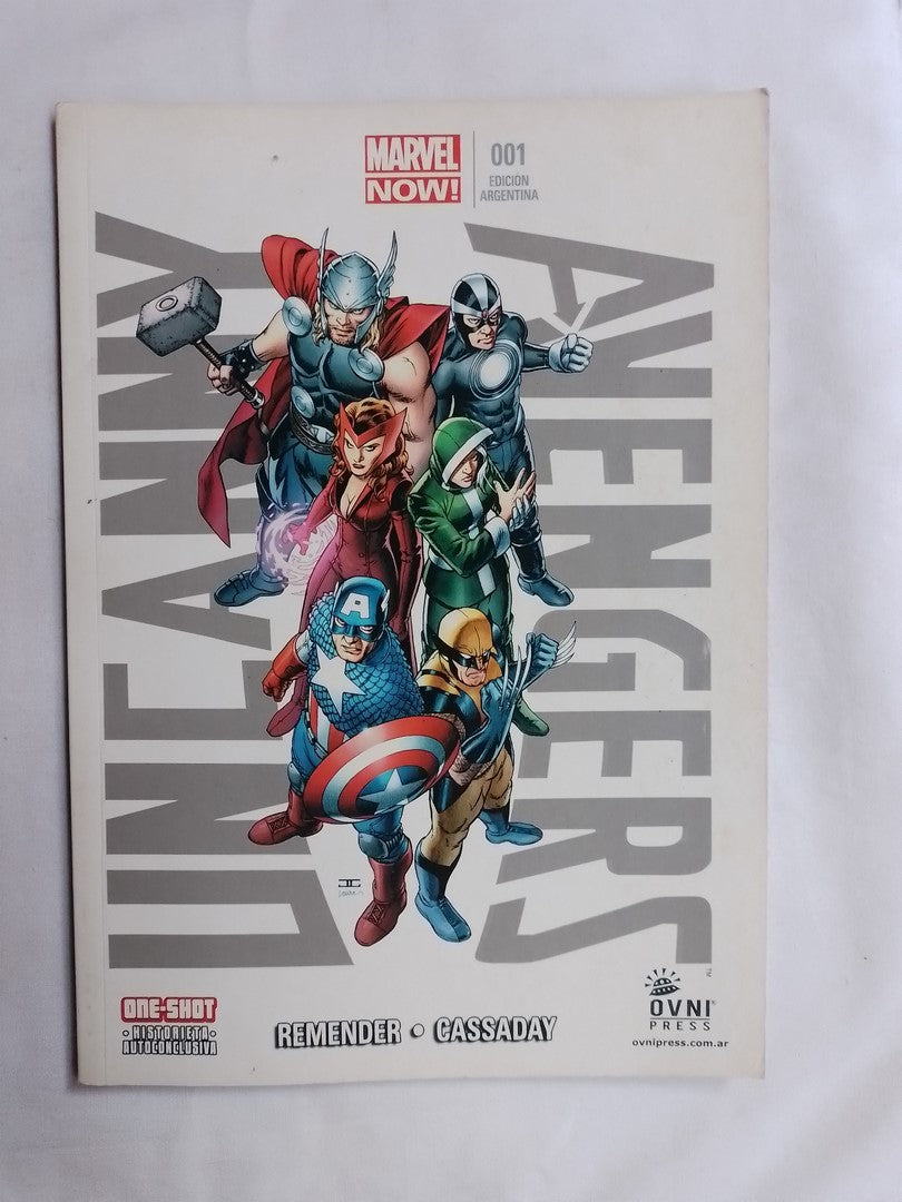 Uncanny Avengers  001 / Remender, Cassaday, Martin