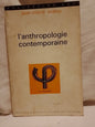 L'anthropologie contemporaine / Auzias, Jean-Marie