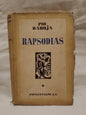 Rapsodias / Baroja, Pío