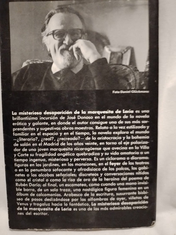 La misteriosa desaparición de la marquesita de Loria / Donoso, José