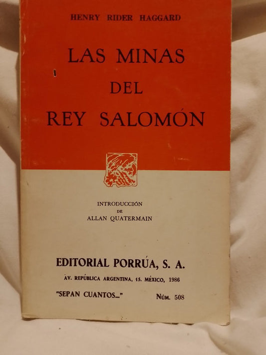 Las Minas del Rey Salomón / Haggard, Rider