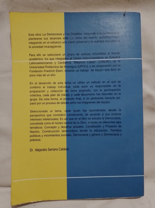 La Democracia y sus desafíos en Nicaragua / Varios