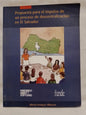 Propuesta para el impulso de un proceso de descentralización en El Salvador / Enriquez Villacorta, Alberto