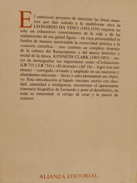 Leonardo da Vinci / Clark, Kenneth