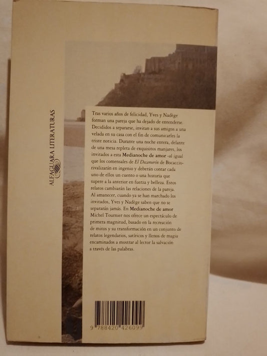 Medianoche de amor / Tournier, Michel