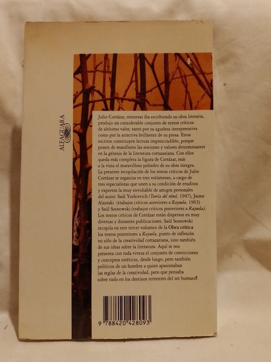 Obra crítica 3 / Cortázar, Julio