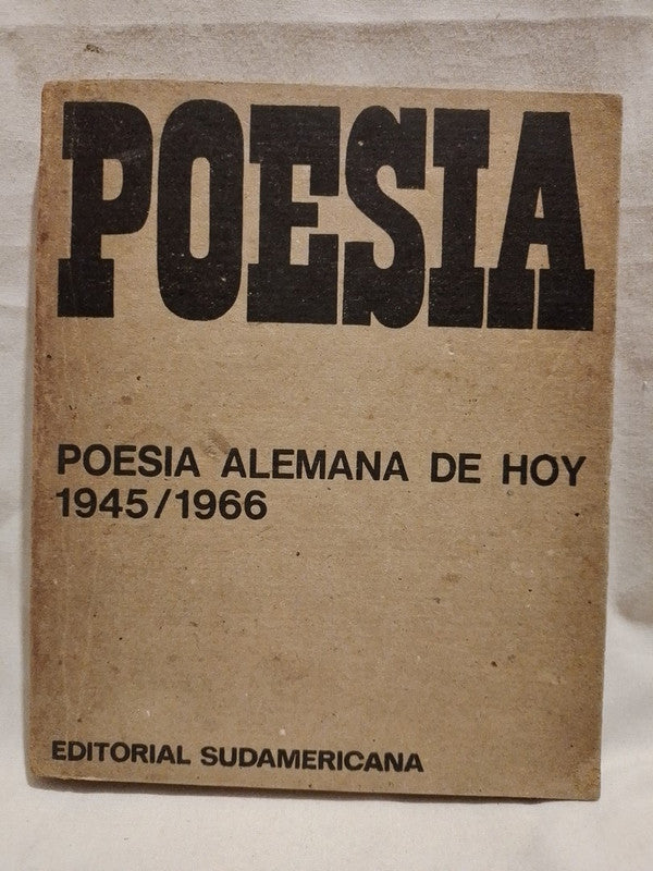 Poesía alemana de hoy 1945/1966 / Varios
