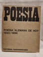 Poesía alemana de hoy 1945/1966 / Varios