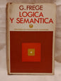 Lógica y Semántica / Frege, G.