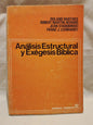 Análisis Estructural y Exégesis Bíblica / Barthes, Starobinski, Leenhardt, Achard