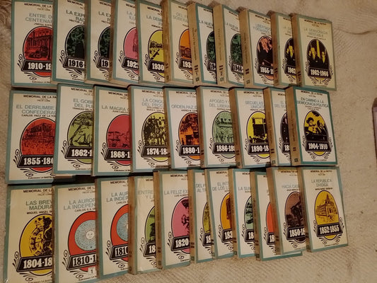 Colección completa Memorial de la Patria 31 tomos / Luna, Félix y otros