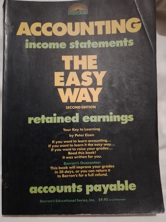 Accounting The Easy Way / Eisen, Peter