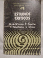 Estudios Críticos / M'uzan, Pasche, Roustang