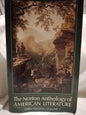 The Norton Anthology of American Literature Vol 1 Third Edition / Baym, Gottesman, Holland, etc.