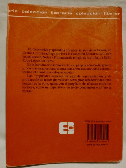 El pan de la locura / Gorostiza, Carlos