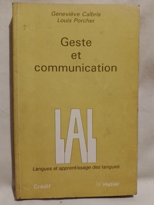 Geste et communication / Calbris & Porcher