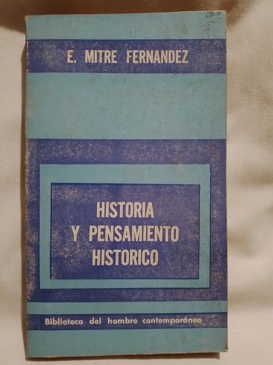 Historia y pensamiento històrico / Mitre Fernández, Emilio