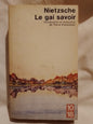 Le gai savoir / Nietzsche Friedrich