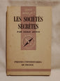 Les Sociétés Secrètes / Hutin, Serge