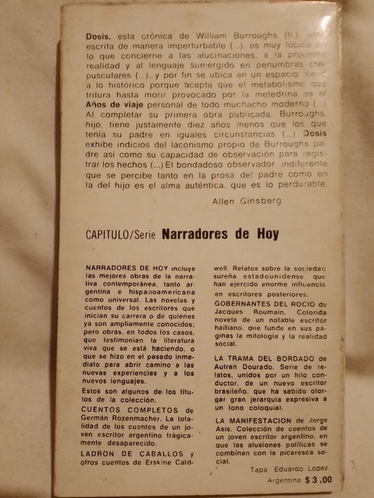 Dosis / Burroughs, William (h.)