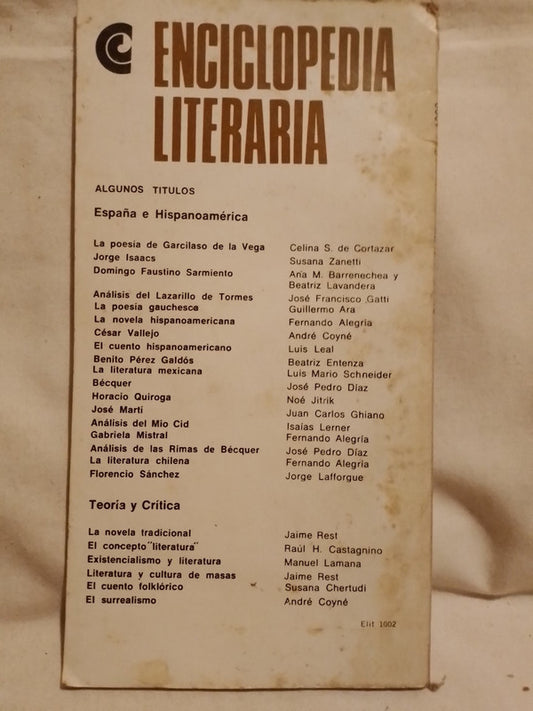 El concepto "Literatura" / Castagnino, Raúl H.