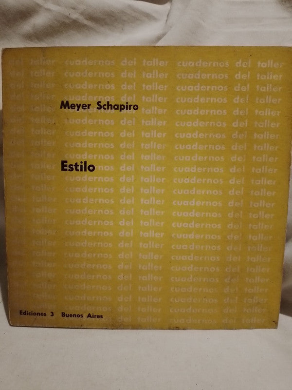 Estilo - Meyer Schapiro