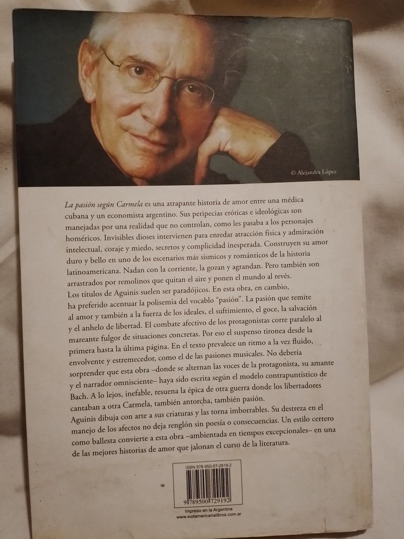La pasión según Carmela - Marcos Aguinis