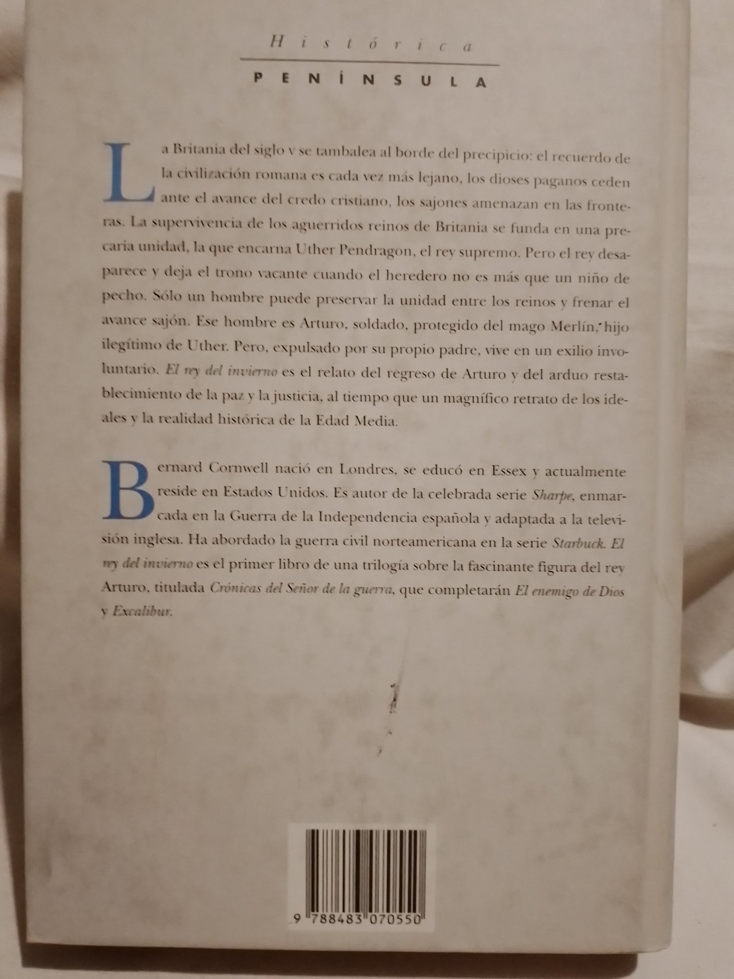 El rey del invierno Crónicas del Señor de la guerra 1 - Bernard Cornwell