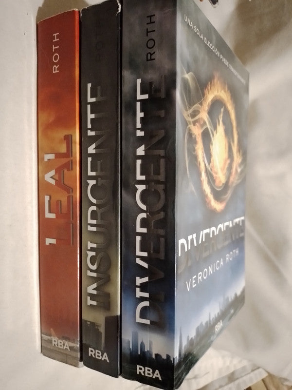 Trilogía Divergente Insurgente Leal - Verónica Roth