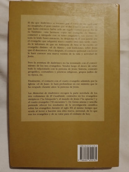 Memorias de Andrónico / Sicre Díaz, José Luis