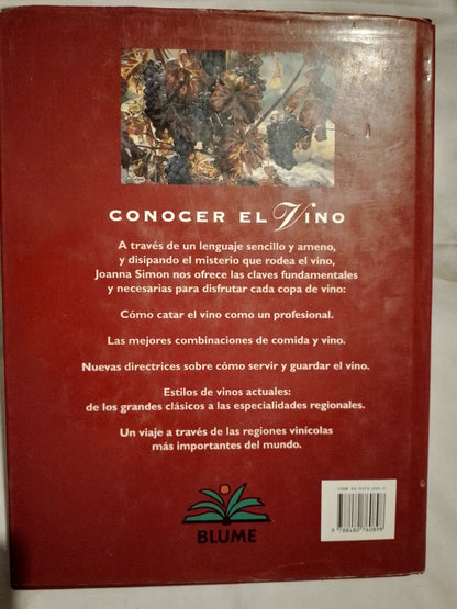 Conocer el Vino / Simon, Joanna