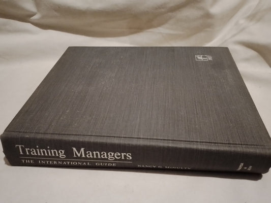 Training Managers The International Guide / McNulty, Nancy