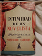 Intimidades de un novelista. Memorias / Sherwood Anderson