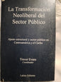 Transformación Neoliberal Sector Públic Centroamérica Caribe