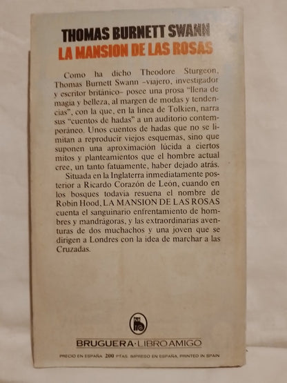 La Mansión de las Rosas / Burnett Swann, Thomas