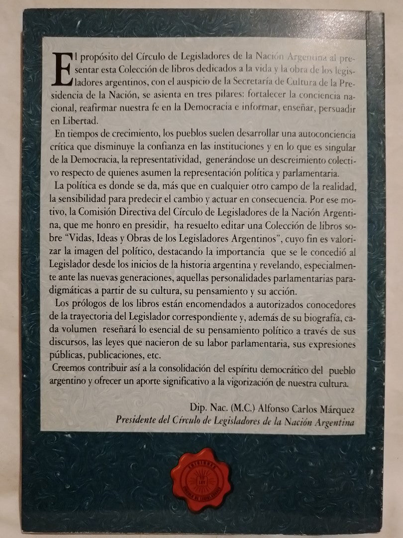 Molinari, Diego Luis Parlamentario e Historiador / Unamuno, Miguel