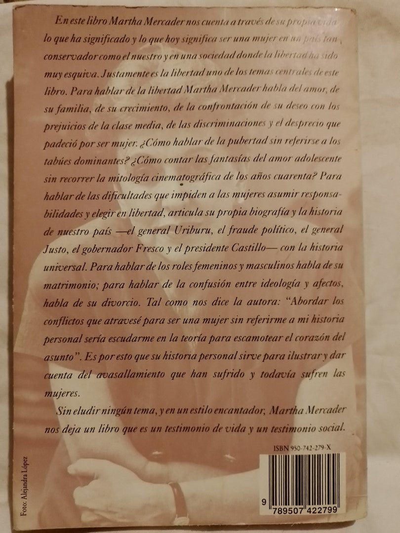 Para ser una mujer / Mercader, Martha