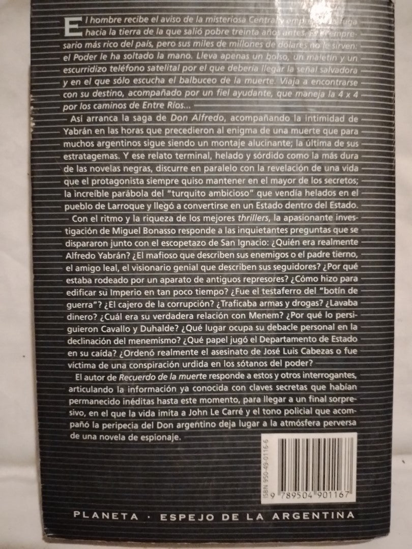 Don Alfredo / Bonasso, Miguel