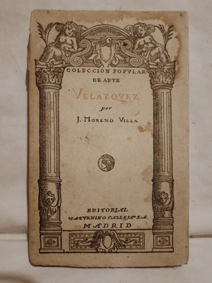 Velázquez / Moreno Villa, J.