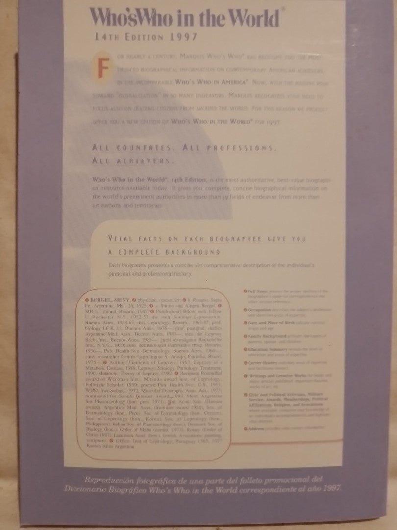 Meny Bergel Apasionante historia de un investigador genial / Bergel, Meny