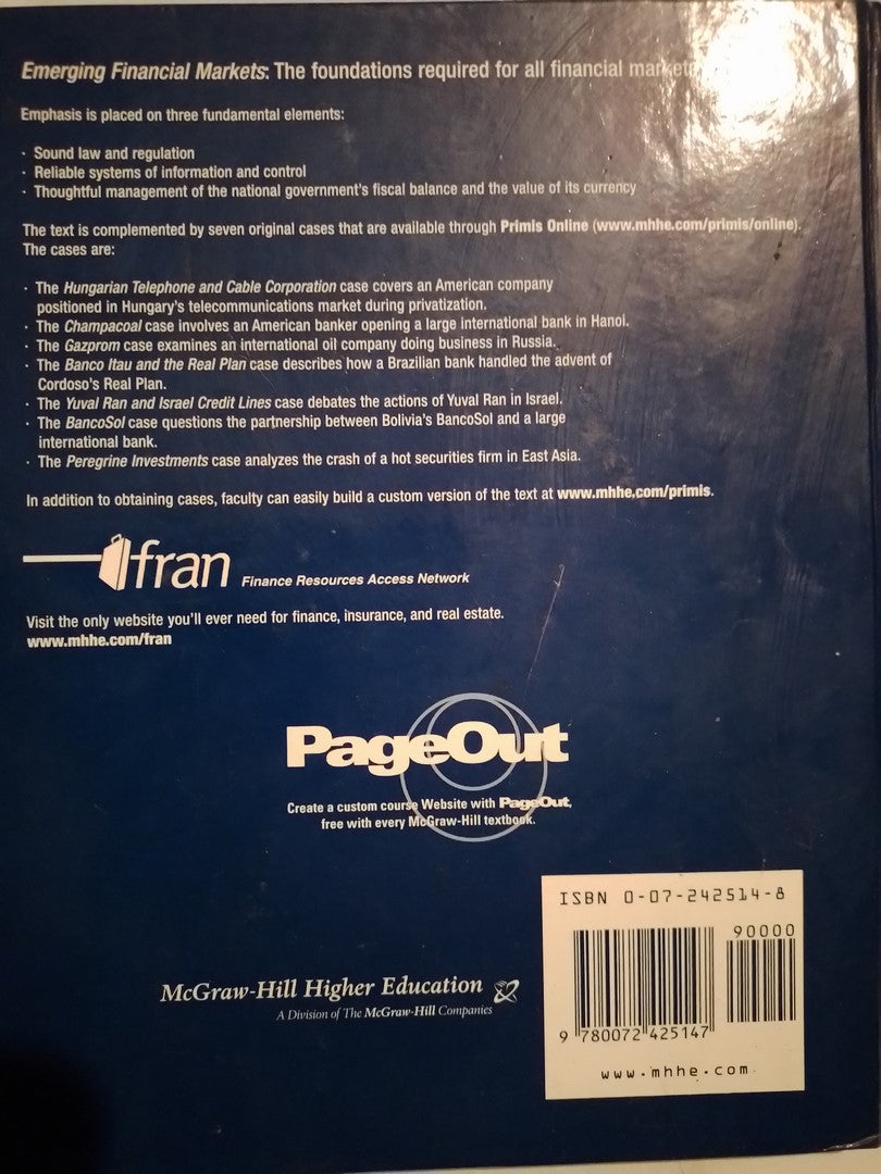 Emerging Financial Markets / Beim / Calomiris